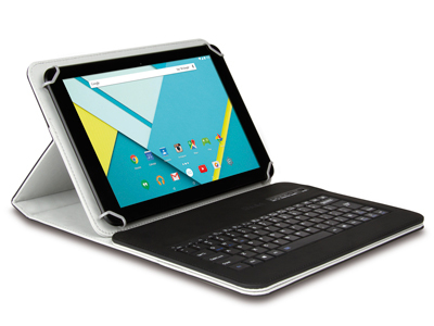 [XPADCV101KBT2] Hamlet Universal Cover 101 KBT2 custodia universale con tastiera bluetooth removibile per tablet da 19,1''