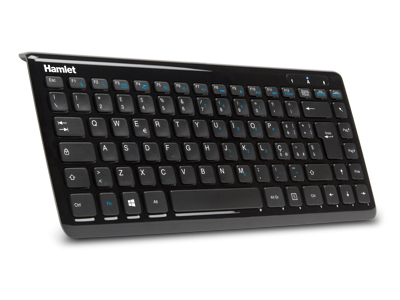[XKKITA400CU] Hamlet XKKITA400CU tastiera Universale USB QWERTY Italiano Nero