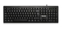 Hamlet KU200 tastiera Ufficio USB QWERTY Italiano Nero