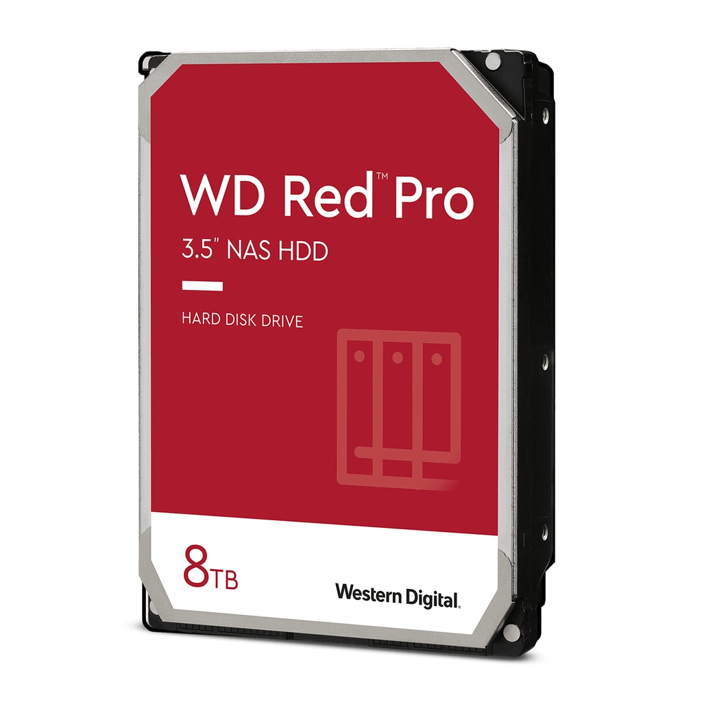 [WD8005FFBX] Western Digital Red Pro disco rigido interno 8 TB 7200 Giri/min 256 MB 3.5" SATA