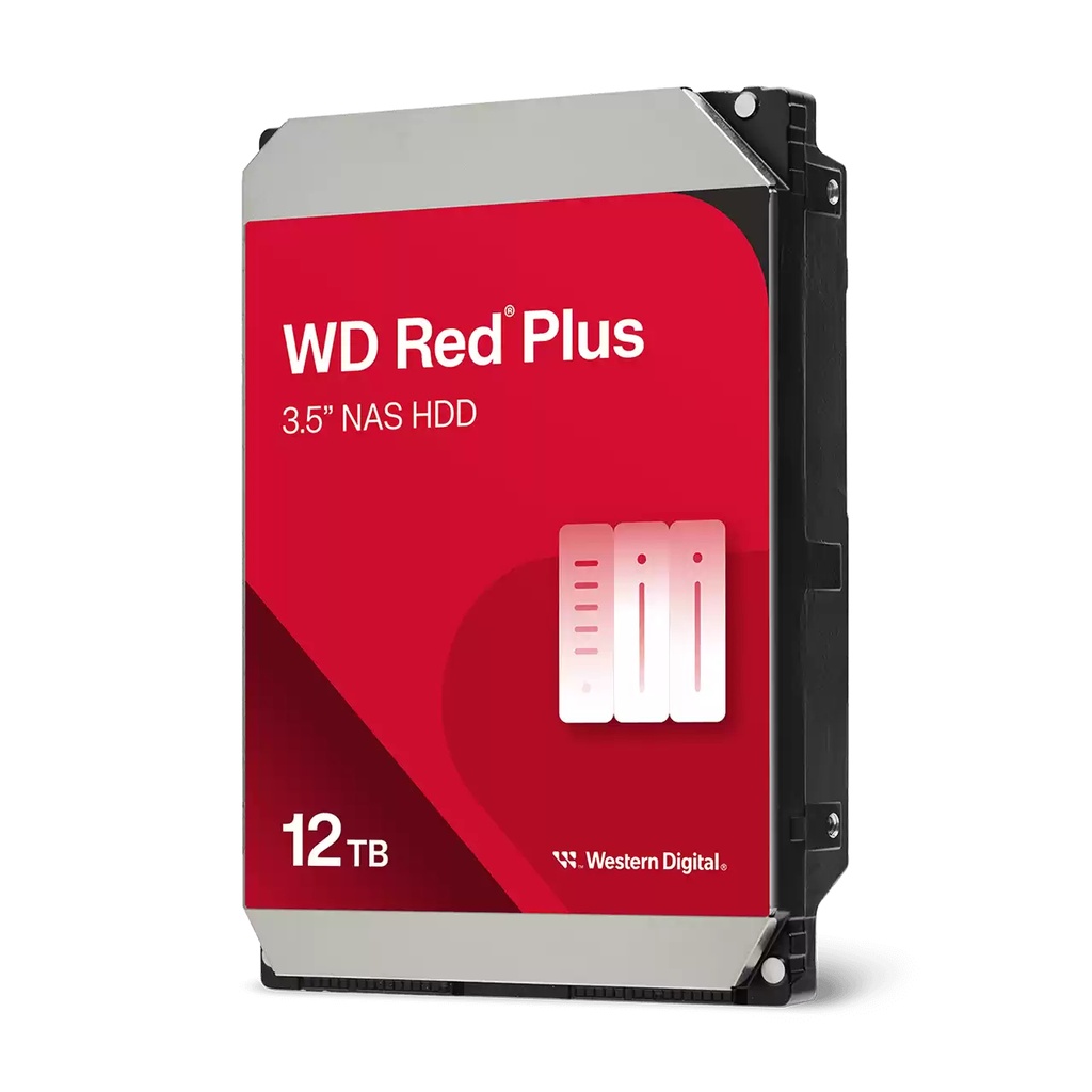 [WD120EFGX] Western Digital Red Plus WD120EFGX disco rigido interno 12 TB 7200 Giri/min 512 MB 3.5" Serial ATA III
