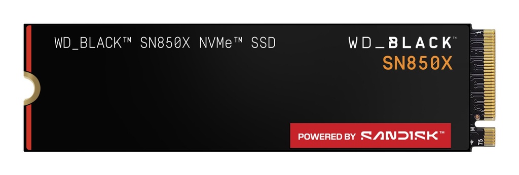 [WDS400T2X0E-00BCA0] Western Digital Black WD_BLACK SN850X NVMe 4 TB M.2 PCI Express 4.0