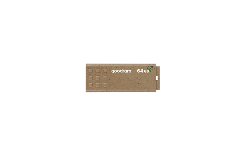 [UME3-0640EFR11] Goodram UME3 Eco Friendly unità flash USB 64 GB USB tipo A 3.2 Gen 1 (3.1 Gen 1) Marrone