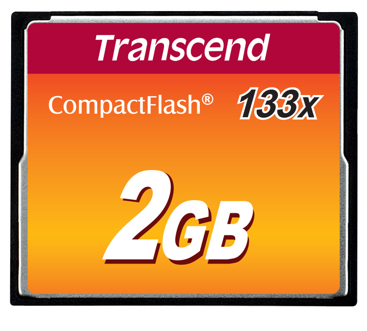[TS2GCF133] Transcend TS2GCF133 memoria flash 2 GB CompactFlash MLC