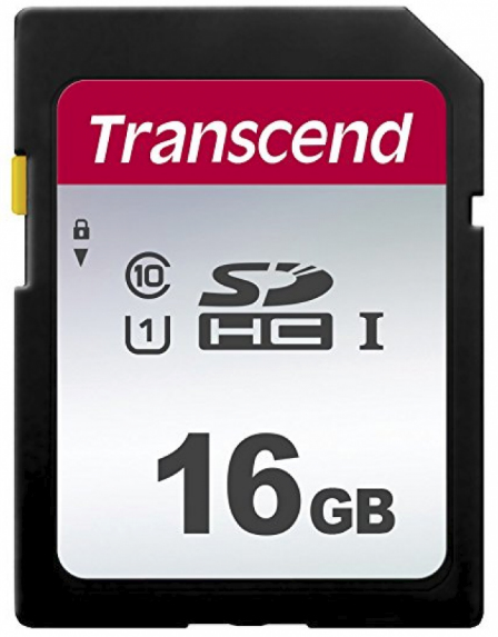 [TS16GSDC300S] Transcend 16GB, UHS-I, SD SDHC NAND Classe 10