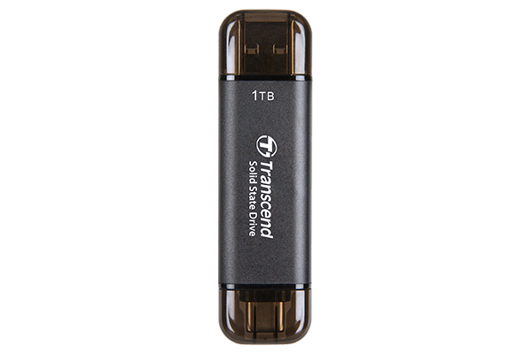 [TS1TESD310C] Transcend ESD310C Tecnologia Thunderbolt 1 TB Da USB tipo A a USB tipo C USB 3.2 Gen 2x2 Nero