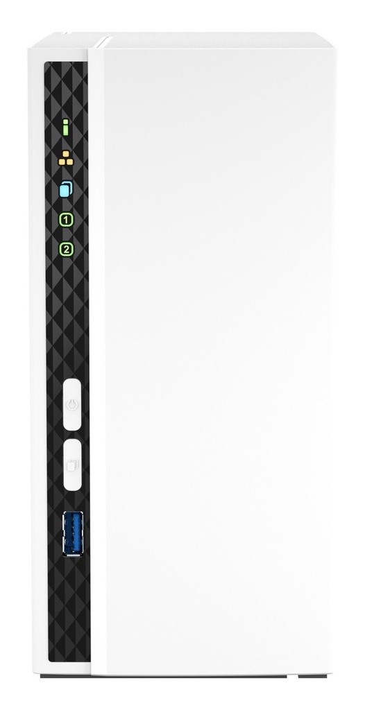[TS-233] QNAP TS-233 server NAS e di archiviazione Tower ARM Cortex-A55 2 GB 0 TB QNAP QTS Bianco