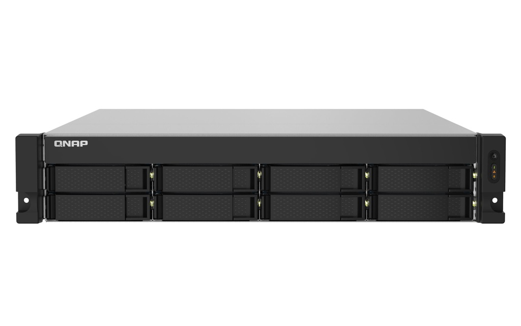 [TS-832PXU-RP-4G] QNAP TS-832PXU-RP NAS Rack (2U) Annapurna Labs AL324 4 GB DDR4 0 TB QNAP Turbo System Black