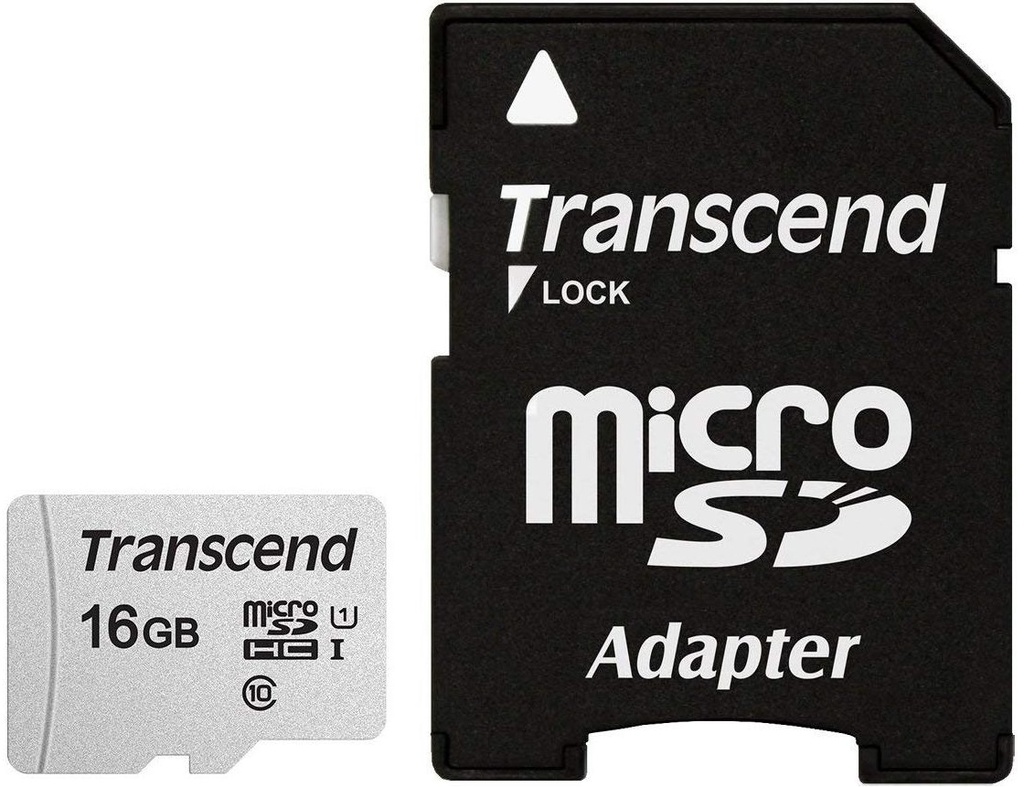 [TS16GUSD300S-A] Transcend microSDHC 300S 16GB NAND Classe 10