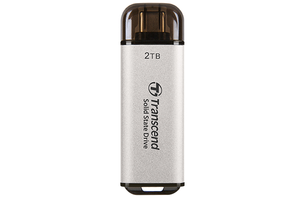 [TS2TESD300S] Transcend ESD300 2 TB USB tipo-C Argento