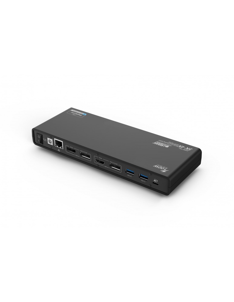 [TCD50UF] Urban Factory TCD50UF replicatore di porte e docking station per laptop Cablato USB 3.2 Gen 1 (3.1 Gen 1) Type-A + Type-C Nero