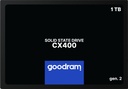 Goodram CX400 gen.2 1 TB 2.5" Serial ATA III 3D TLC NAND