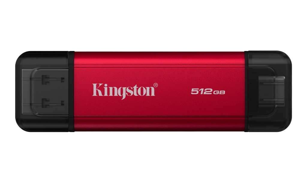 [SPSD/512GB] Kingston Technology 512GB Dual USB-A/C Portable SSD, Up to 1050MB/s USB 3.2 Gen 2