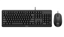 Philips 2000 series SPT6207BL/34 keyboard Mouse included Universal USB QWERTY English Black