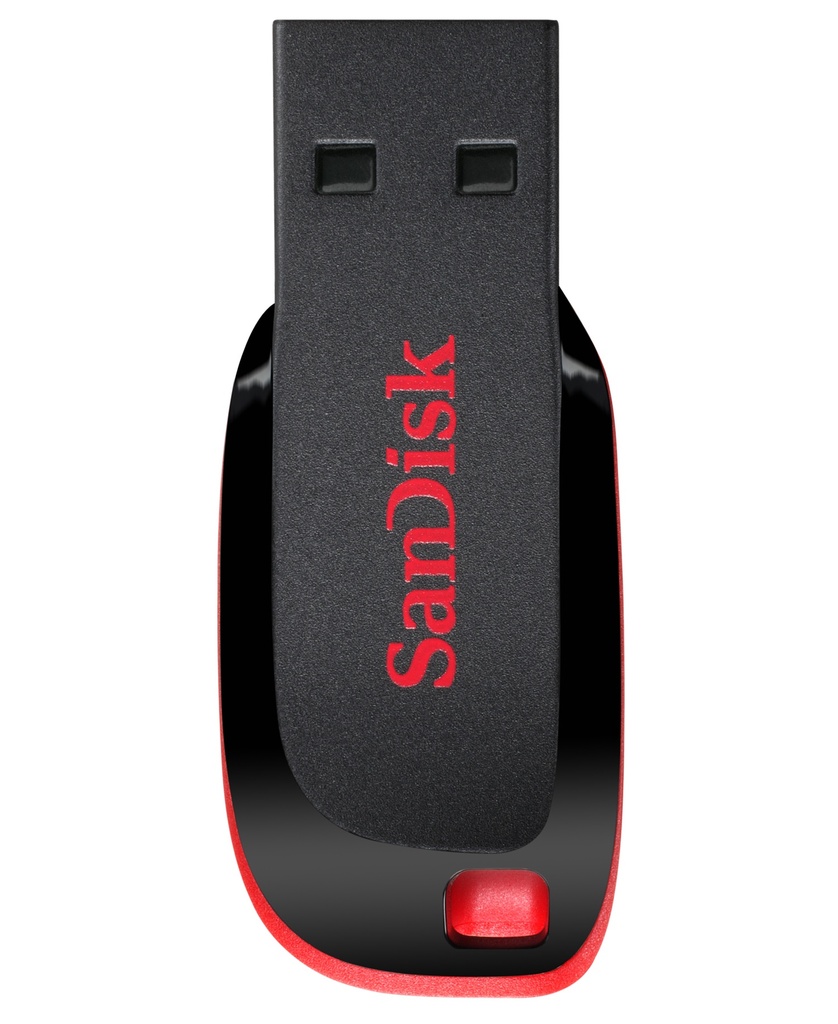 [SDCZ50-064G-B35] SanDisk Cruzer Blade unità flash USB 64 GB USB tipo A 2.0 Nero, Rosso