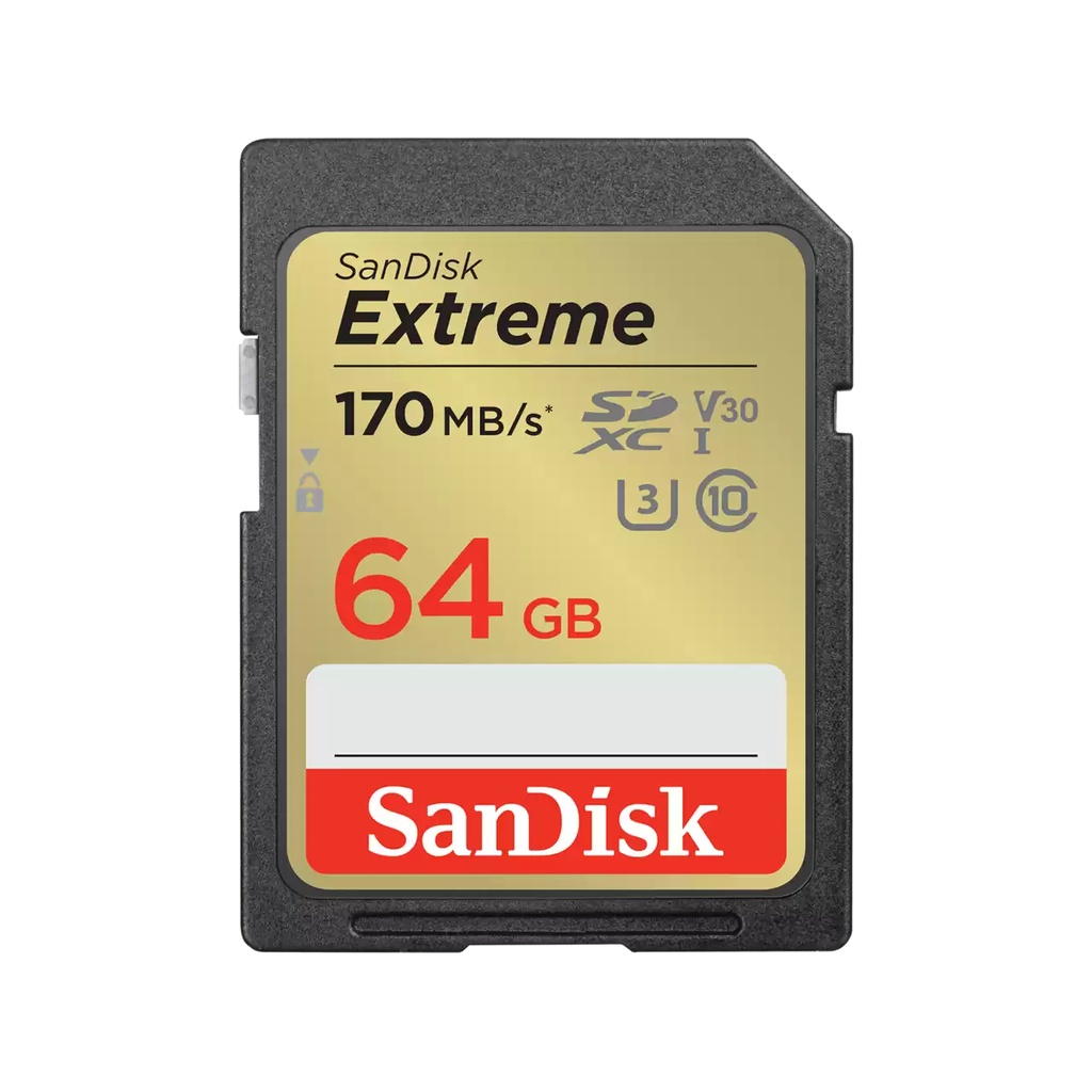 [SDSDXV2-064G-GNCIN] SanDisk Extreme 64 GB SDXC UHS-I Classe 10