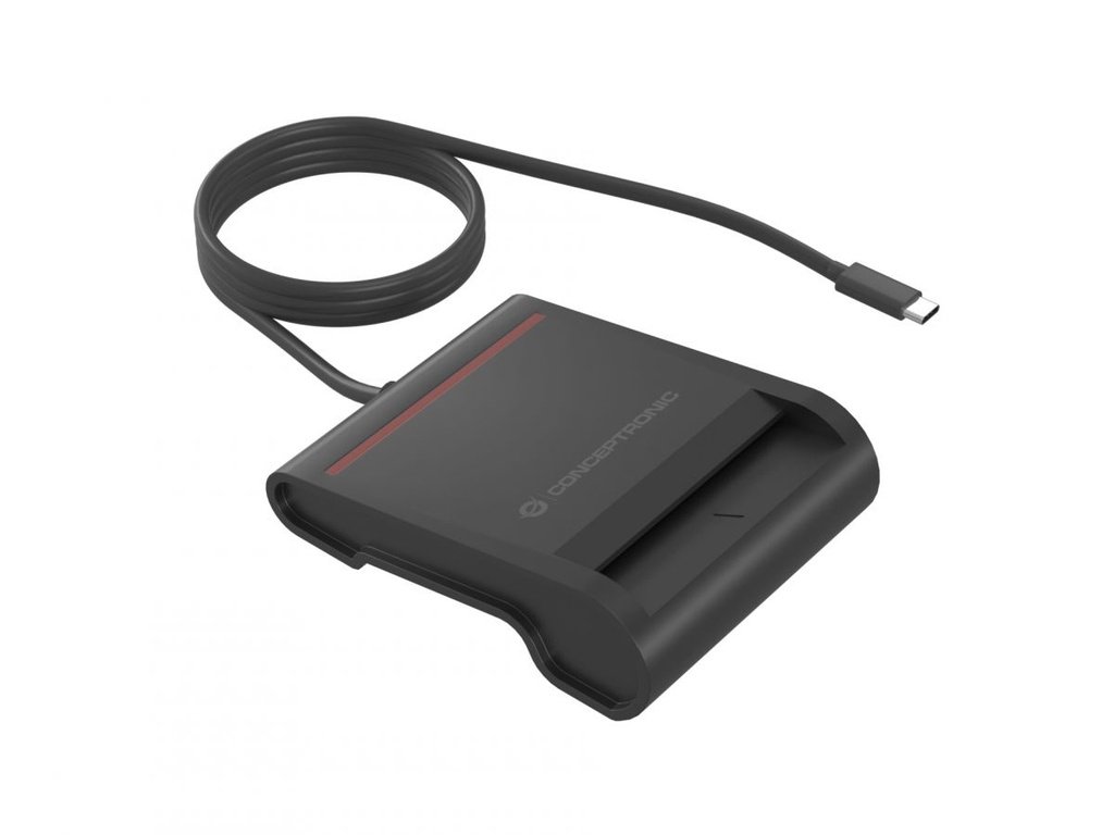 [SCR01BC] Conceptronic SCR01BC lettore di card readers Interno USB USB tipo-C Nero