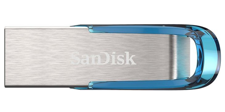 [SDCZ73-032G-G46B] SanDisk Ultra Flair unità flash USB 32 GB USB tipo A 3.2 Gen 1 (3.1 Gen 1) Blu, Argento