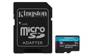 Scheda microSDXC Canvas Go Plus Kingston Technology Gen4 200MB/s A2 U3 V30 da 1 TB + adattatore