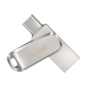 SanDisk Ultra Dual Drive Luxe unità flash USB 1 TB USB Type-A / USB Type-C 3.2 Gen 1 (3.1 Gen 1) Acciaio inox