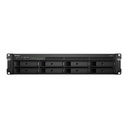 Synology RackStation RS1221+ server NAS e di archiviazione Armadio (2U) Ryzen Embedded V1500B 4 GB DDR4 0 TB DiskStation Manager Nero