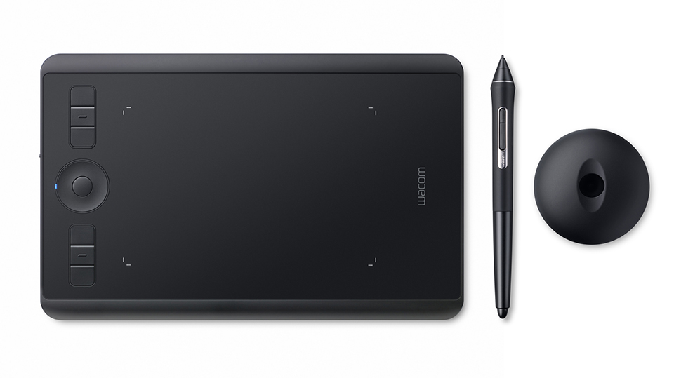 [PTH460K1B] Wacom Intuos Pro (S) tavoletta grafica Nero 5080 lpi (linee per pollice) 160 x 100 mm USB/Bluetooth