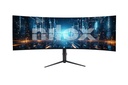 Nilox NXM49CRVDC computer monitor 124.5 cm (49") 5120 x 1440 pixels Dual QHD LED Black