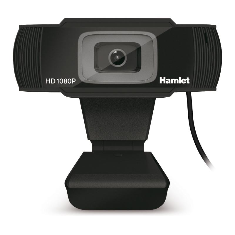 [HWCAM1080] Hamlet HWCAM1080 webcam 2 MP 1920 x 1080 Pixel USB 2.0 Nero