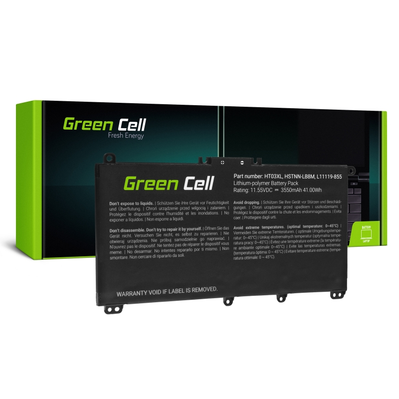 [HP163] Green Cell HP163 ricambio per laptop Batteria