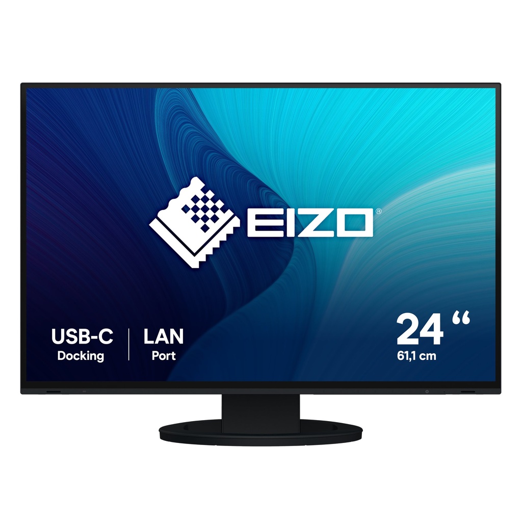 [EV2495-BK] EIZO FlexScan EV2495-BK computer monitor 61.2 cm (24.1") 1920 x 1200 pixels WUXGA LED Black