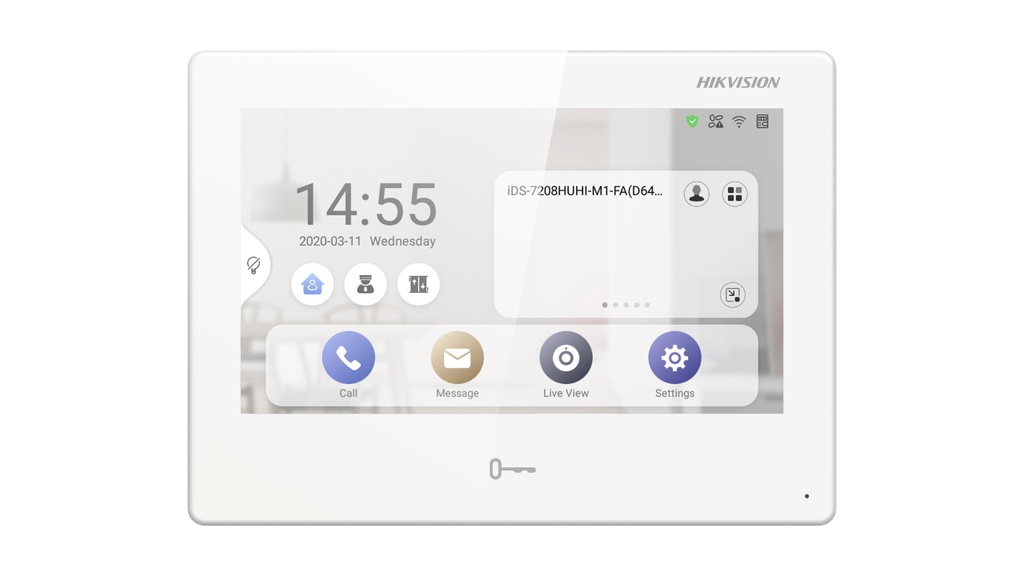 [305301983] Hikvision DS-KH9310-WTE1 accessorio per sistema intercom Unità di controllo di accesso