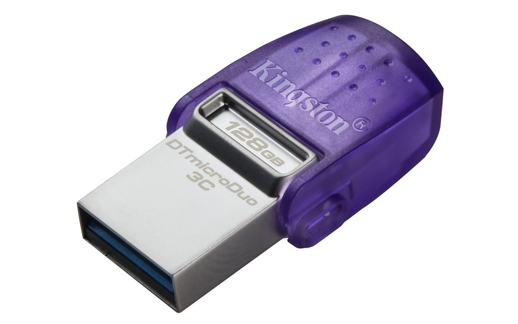 [DTDUO3CG3/128GB] Kingston Technology DataTraveler 128GB microDuo 3C 200MB/s dual USB-A + USB-C