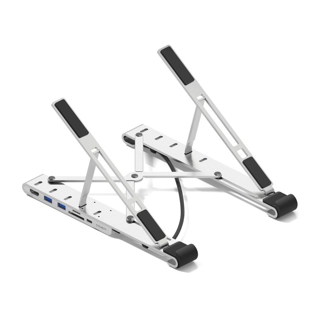 [CY5405CYHUB] Cygnett CY5405CYHUB supporto per laptop Supporto per computer portatile Grigio 39,6 cm (15.6")