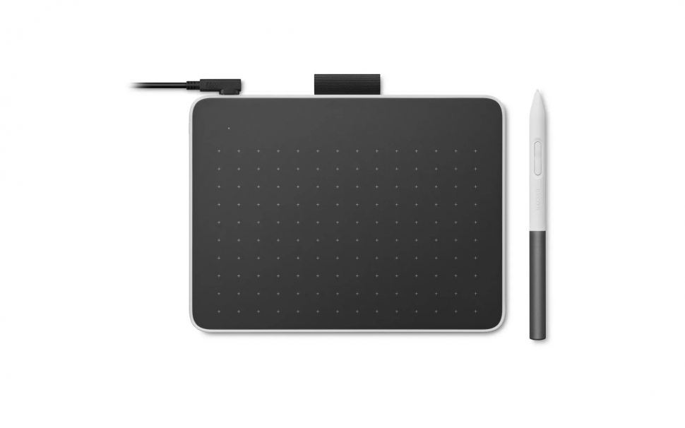 [CTC4110WLW2B] Wacom One S tavoletta grafica Nero, Bianco 152 x 95 mm USB/Bluetooth