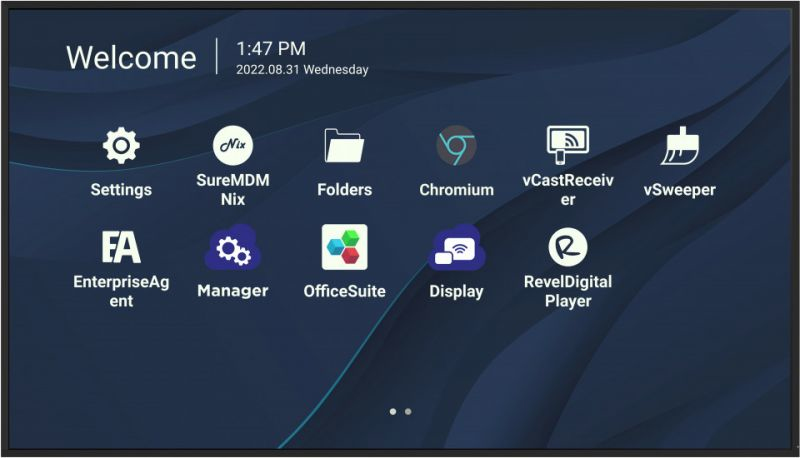 Viewsonic CDE7530 visualizzatore di messaggi 190,5 cm (75") Wi-Fi 450 cd/m² 4K Ultra HD Nero Processore integrato Android 11
