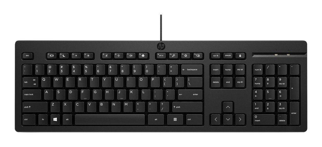 HP TASTIERA HP 125 WIRED USB G2