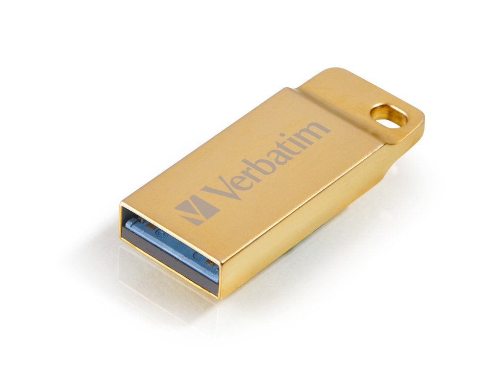 [99106] Verbatim Metal Executive - Memoria USB 3.0 da 64 GB - Oro