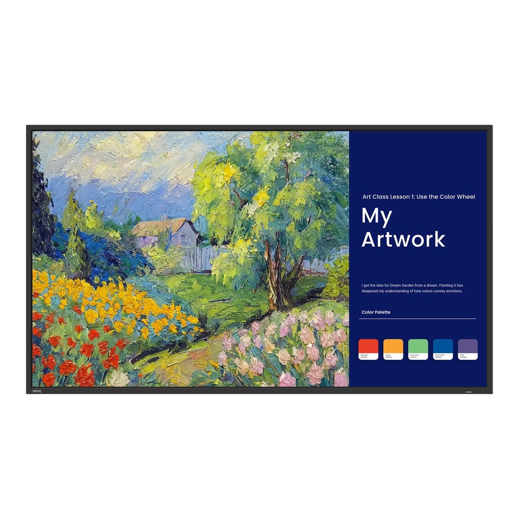 [9H.S3KTB.DE2] BenQ SL4304 Pannello piatto per segnaletica digitale 109,2 cm (43") LCD 500 cd/m² 4K Ultra HD Nero Processore integrato Android