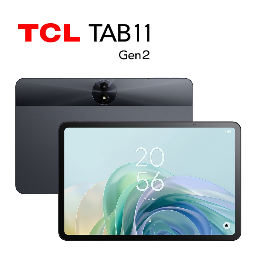 [9465X5-2CLCA111] TCL TAB 11 Gen 2 Mediatek 256 GB 27,9 cm (11") 6 GB Wi-Fi 5 (802.11ac) Android 14 Grigio