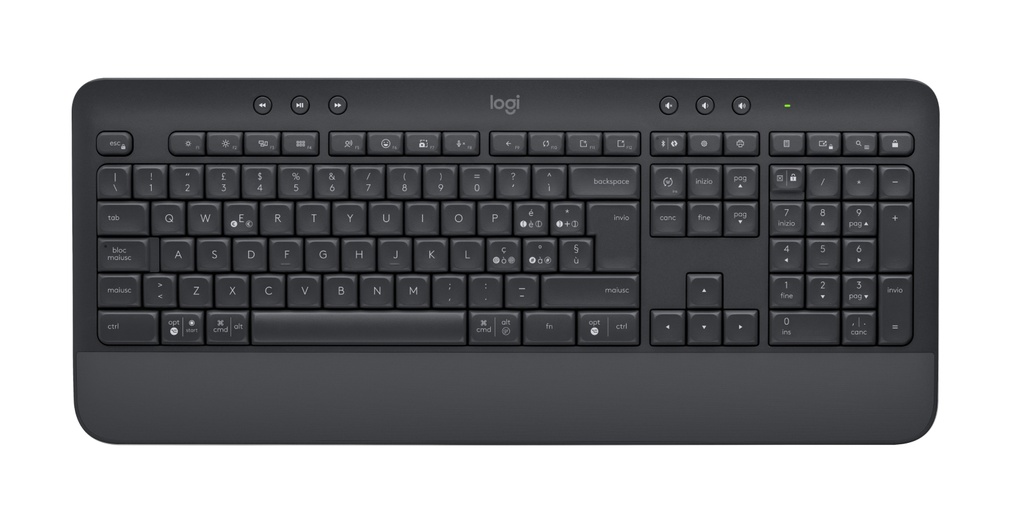 [920-010996] Logitech Signature MK650 Combo for Business tastiera Mouse incluso Ufficio Bluetooth QWERTY Italiano Grafite