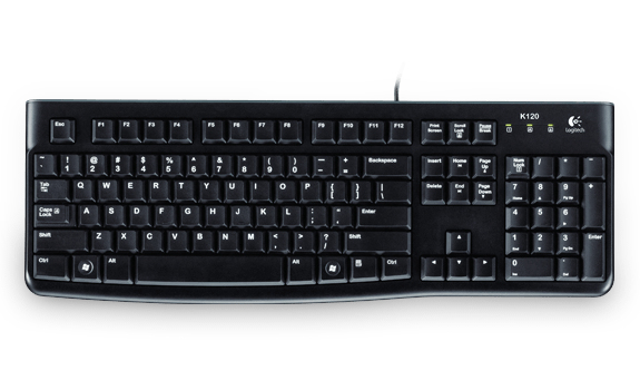 [920-002517] Logitech K120 for Business tastiera Ufficio USB QWERTY Italiano Nero