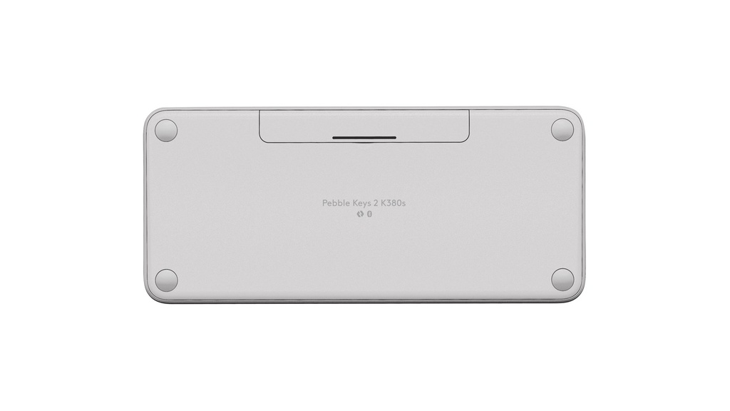 [920-011820] Logitech Pebble Keys 2 K380s tastiera Bluetooth (bianco)