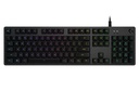 Logitech G 920-009343 tastiera Gaming USB QWERTY Italiano Carbonio