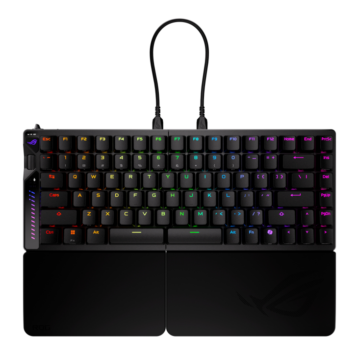 [90MP043H-BKUA20] ASUS ROG Falcata keyboard Gaming USB + RF Wireless + Bluetooth Black