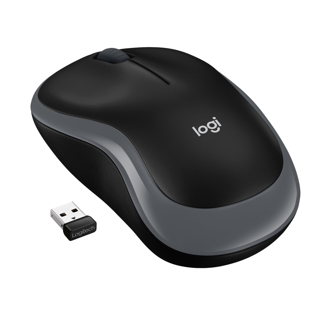 [910-002238] Mouse Logitech M185 Wireless grey (910-002238)