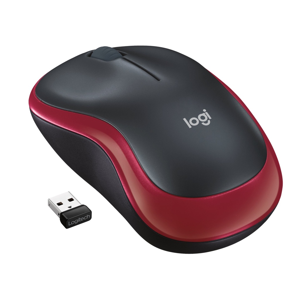 [910-002237] Mouse Logitech wireless ottico rosso