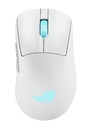 ASUS ROG Keris II Origin WHT mouse Gaming Right-hand RF Wireless + Bluetooth + USB Type-A Optical 42000 DPI