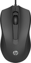 HP 105 BLACK WIRED MOUSE USB