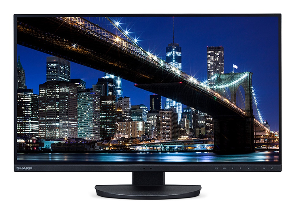 [60005917] Sharp MultiSync EA272Q computer monitor 68.6 cm (27") 2560 x 1440 pixels 4K Ultra HD LCD Black