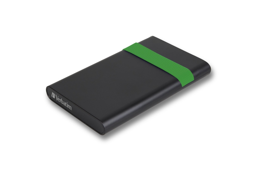 [53111] Verbatim 53111 disco rigido esterno 512 GB 5400 Giri/min 2.5" Micro-USB B 2.0/3.2 Gen 1 (3.1 Gen 1) Nero, Verde